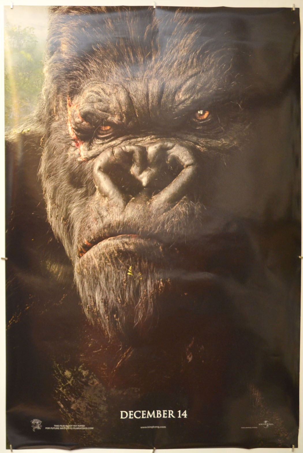 King Kong (Teaser / Advance Version) Original One Sheet Poster - Film Poster - Movie Poster