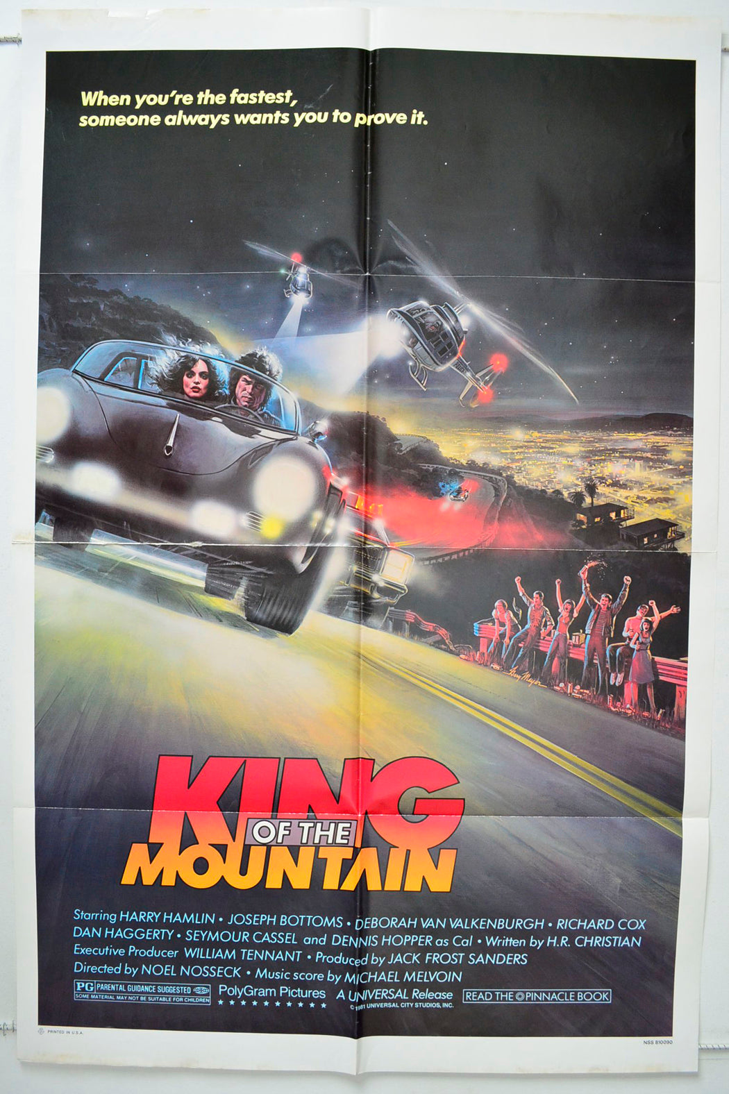 King Of The Mountain Original One Sheet Poster - Movie Poster