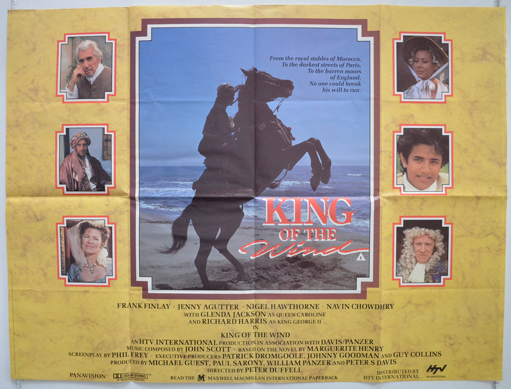 King Of The Wind  Original British Quad Poster - Film Poster - Movie Poster 