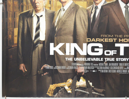 KING OF THIEVES (Bottom Left) Cinema Quad Movie Poster 