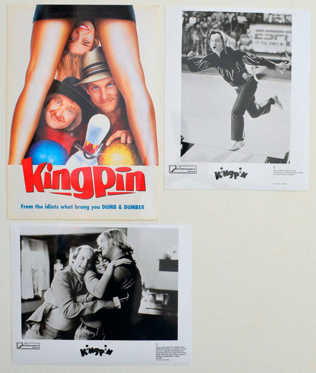 Kingpin   Original Cinema Exhibitors Press Kit 