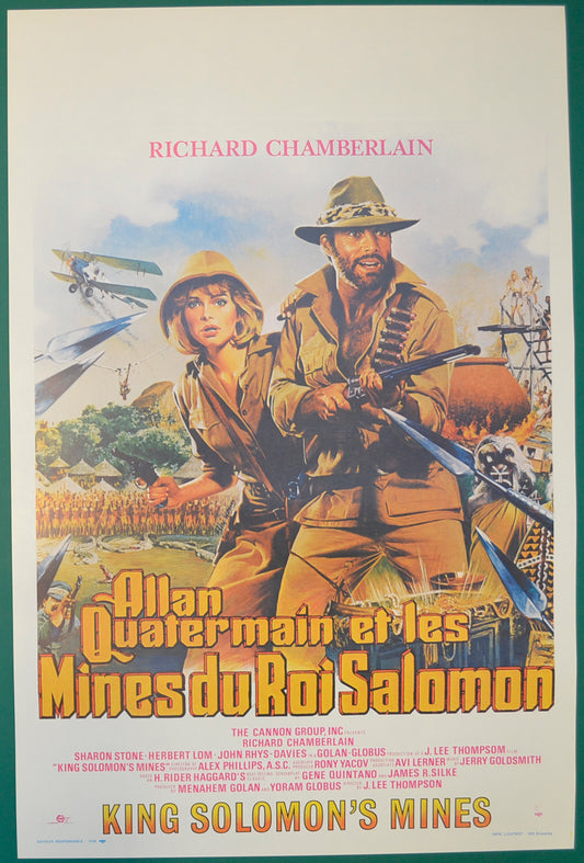 King Solomon's Mines   Original Belgian Poster - Film Poster - Movie Poster  