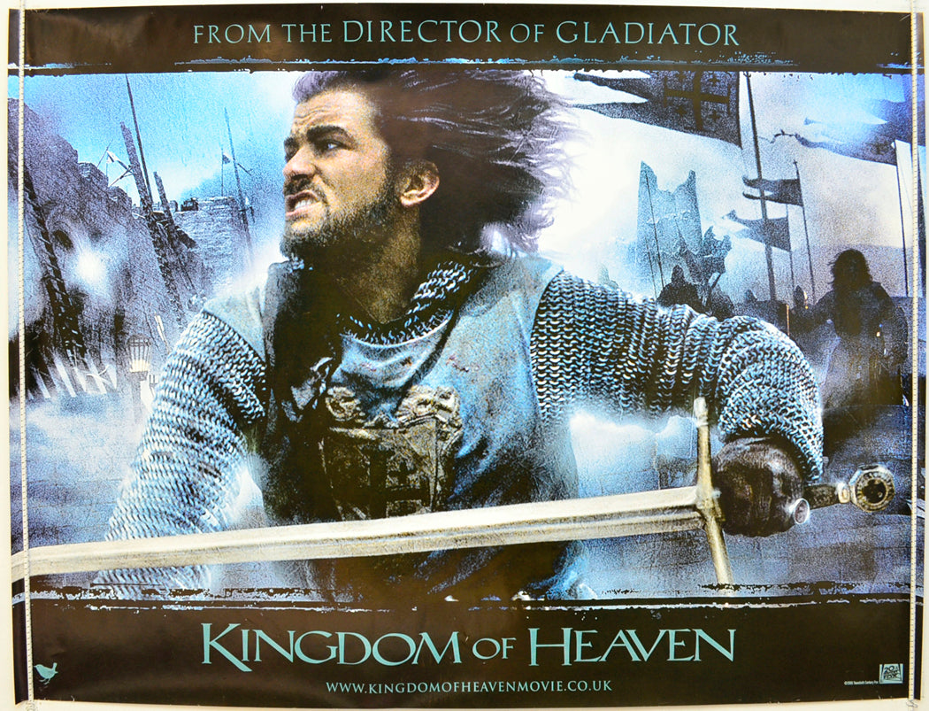 Kingdom Of Heaven  (Teaser / Advance Version)   Original Quad Poster - Film Poster - Movie Poster  