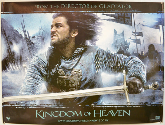 Kingdom Of Heaven  (Teaser / Advance Version) Original Quad Poster - Film Poster - Movie Poster