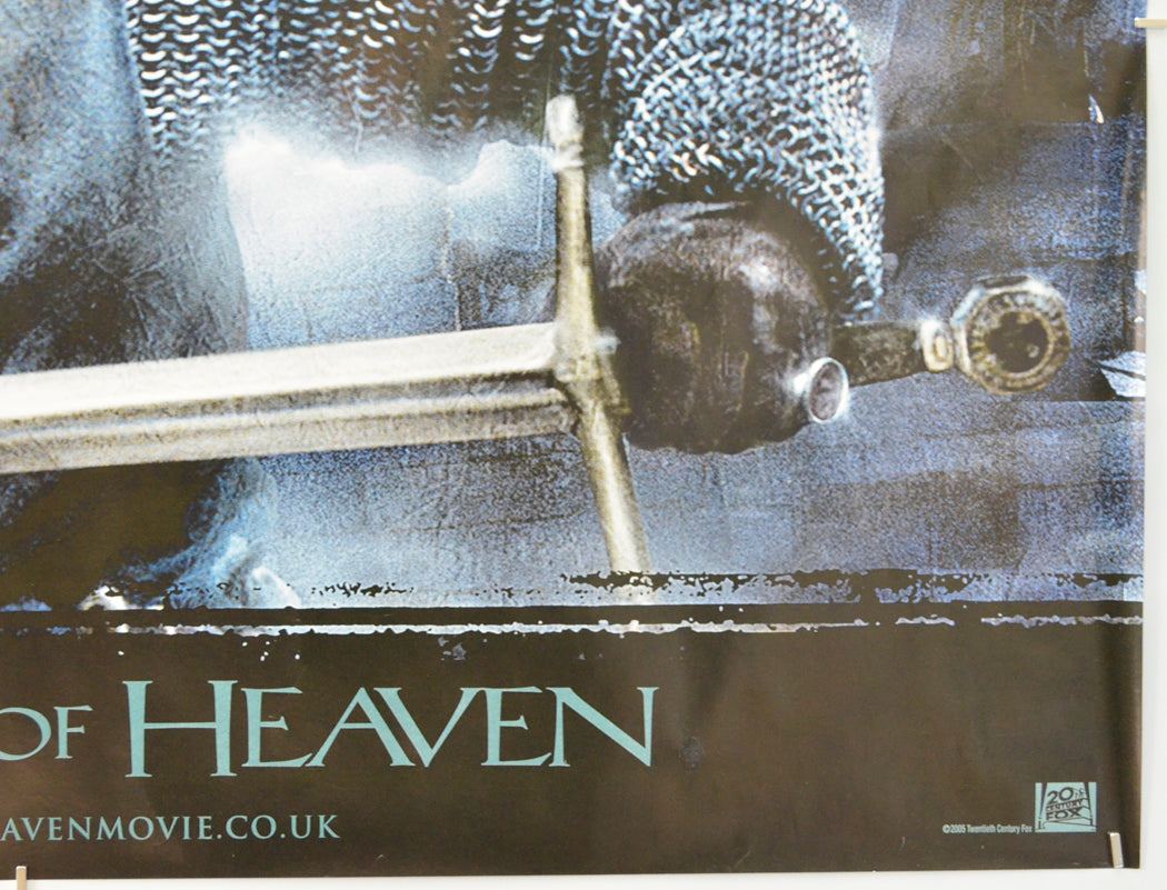 KINGDOM OF HEAVEN (Bottom Right) Cinema Quad Movie Poster 