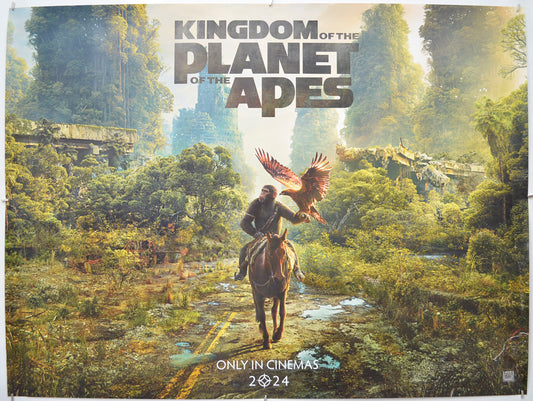 Kingdom Of The Planet Of The Apes (Teaser / Advance Version) Original Quad Poster - Film Poster - Movie Poster 