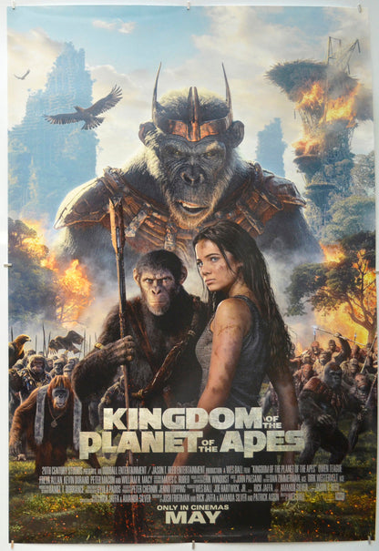 Kingdom Of The Planet Of The Apes - Original One Sheet Poster - Film Poster - Movie Poster 