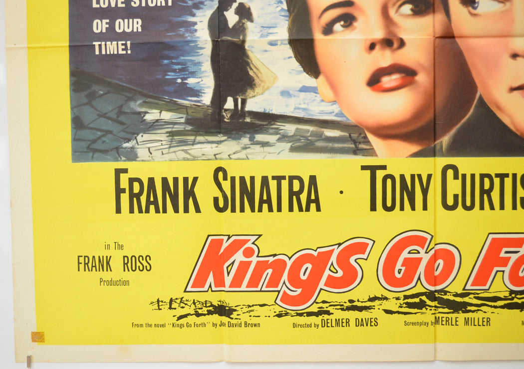 KINGS GO FORTH (Bottom Left) Cinema Quad Movie Poster 