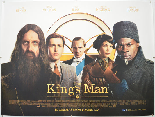 The King’s Man - Original Quad Poster - Film Poster - Movie Poster