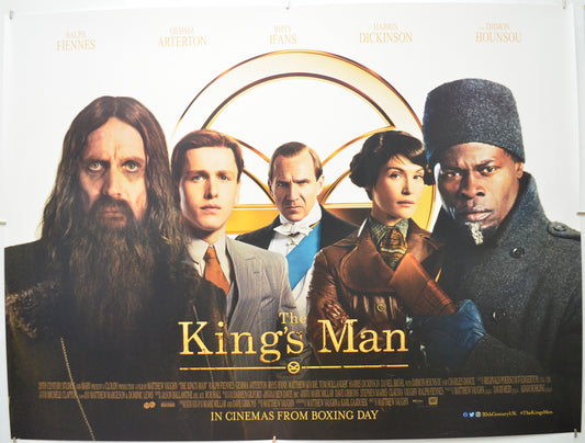 The King’s Man - Original Quad Poster - Film Poster - Movie Poster