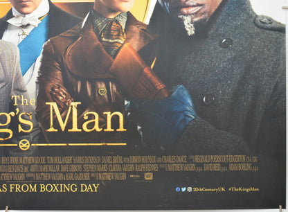 THE KING’S MAN (Bottom Right) Cinema Quad Movie Poster 