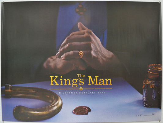 The King's Man (Teaser / Advance Version) Original Quad Poster - Film Poster - Movie Poster