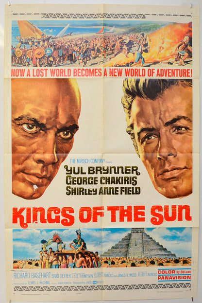 Kings Of The Sun Original One Sheet Poster - Film Poster - Movie Poster