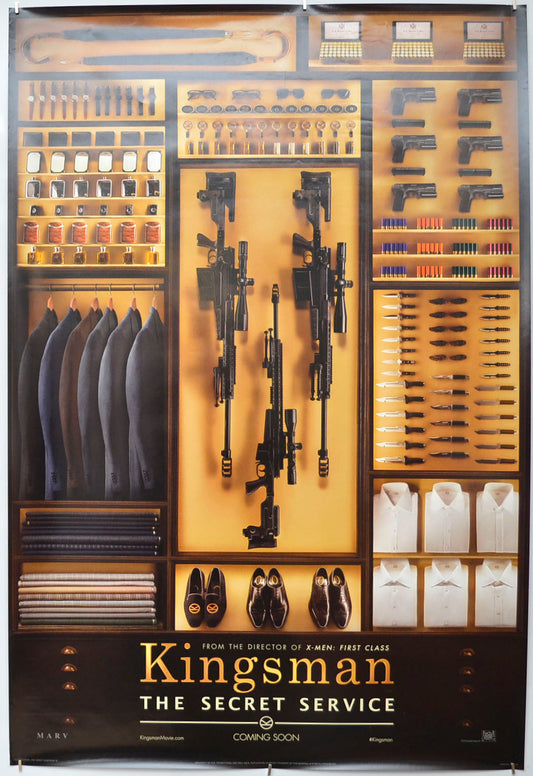 Kingsman : The Secret Service Original One Sheet Poster - Film Poster - Movie Poster