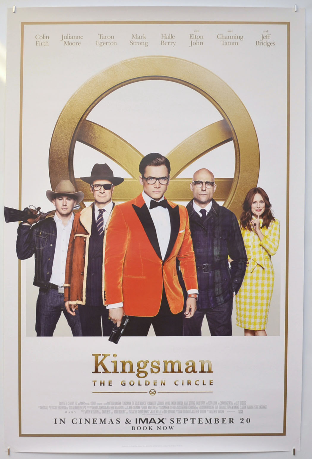 Kingsman: The Golden Circle   Original One Sheet Poster - Film Poster - Movie Poster