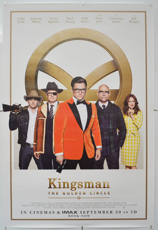 Kingsman: The Golden Circle   Original One Sheet Poster - Film Poster - Movie Poster