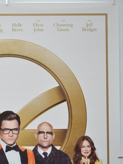 KINGSMAN: THE GOLDEN CIRCLE (Top Right) Cinema One Sheet Movie Poster 