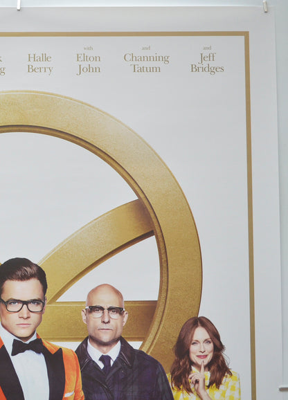 KINGSMAN: THE GOLDEN CIRCLE (Top Right) Cinema One Sheet Movie Poster 