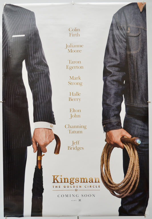 Kingsman: The Golden Circle (Teaser / Advance Version) Original One Sheet Poster - Film Poster - Movie Poster