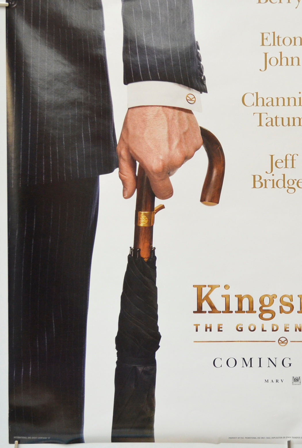 KINGSMAN: THE GOLDEN CIRCLE (Bottom Left) Cinema One Sheet Movie Poster 