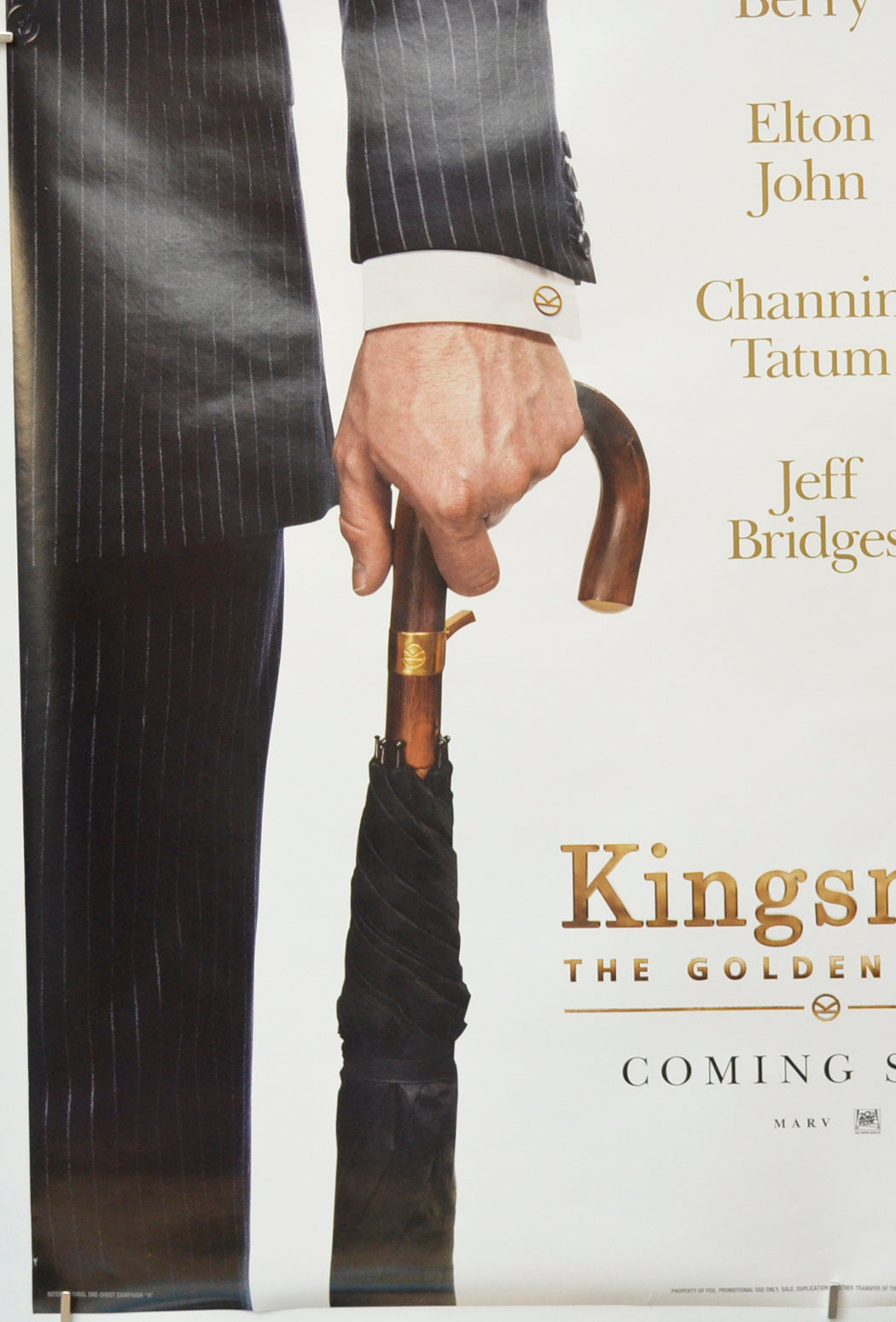 KINGSMAN: THE GOLDEN CIRCLE (Bottom Left) Cinema One Sheet Movie Poster 