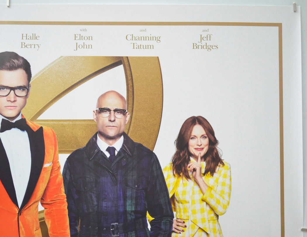 Kingsman: The Golden Circle (Top Right) Cinema Quad Movie Poster 