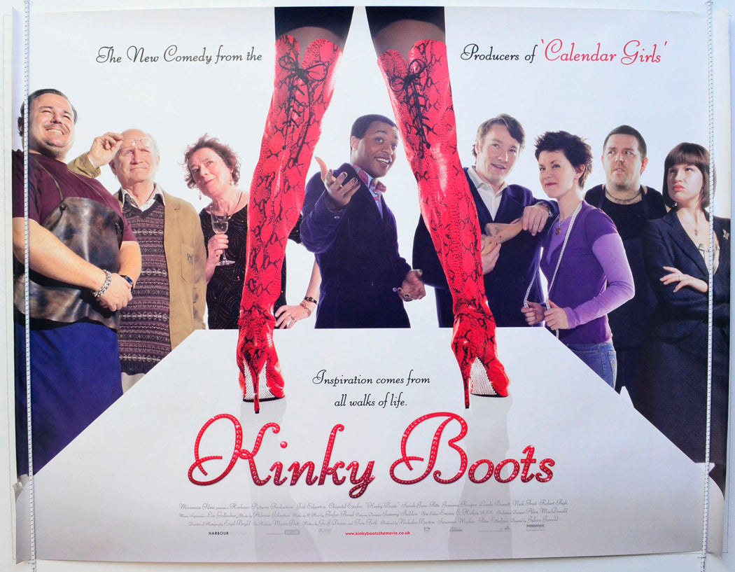 Kinky Boots Original British Quad Poster - Film Poster - Movie Poster 