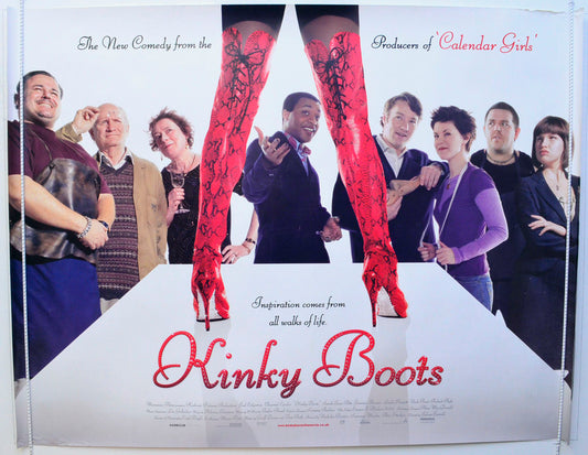 Kinky Boots Original British Quad Poster - Film Poster - Movie Poster 