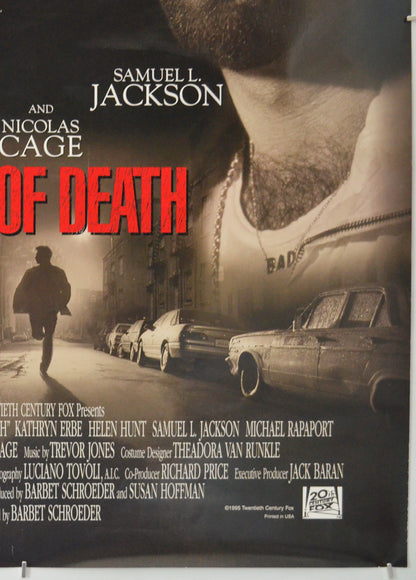 KISS OF DEATH (Bottom Right) Cinema One Sheet Movie Poster 