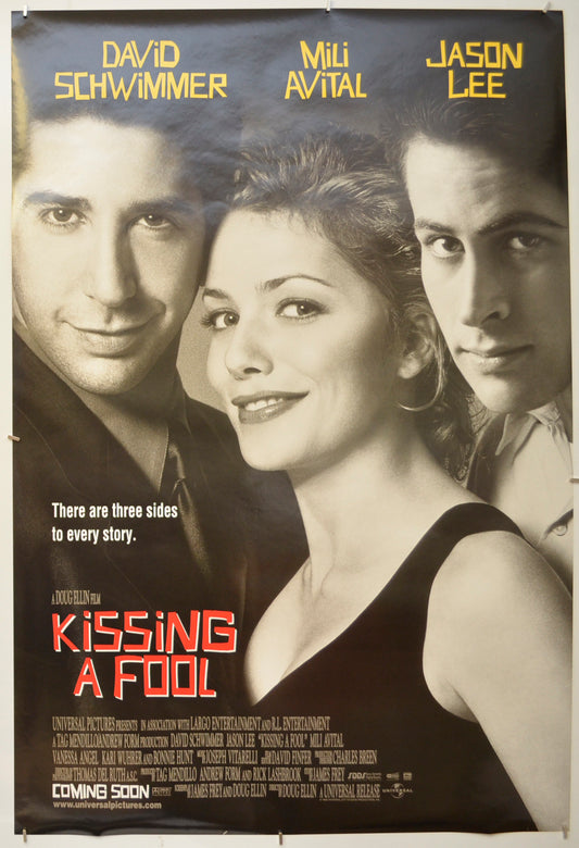 Kissing A Fool Original One Sheet Poster - Film Poster - Movie Poster