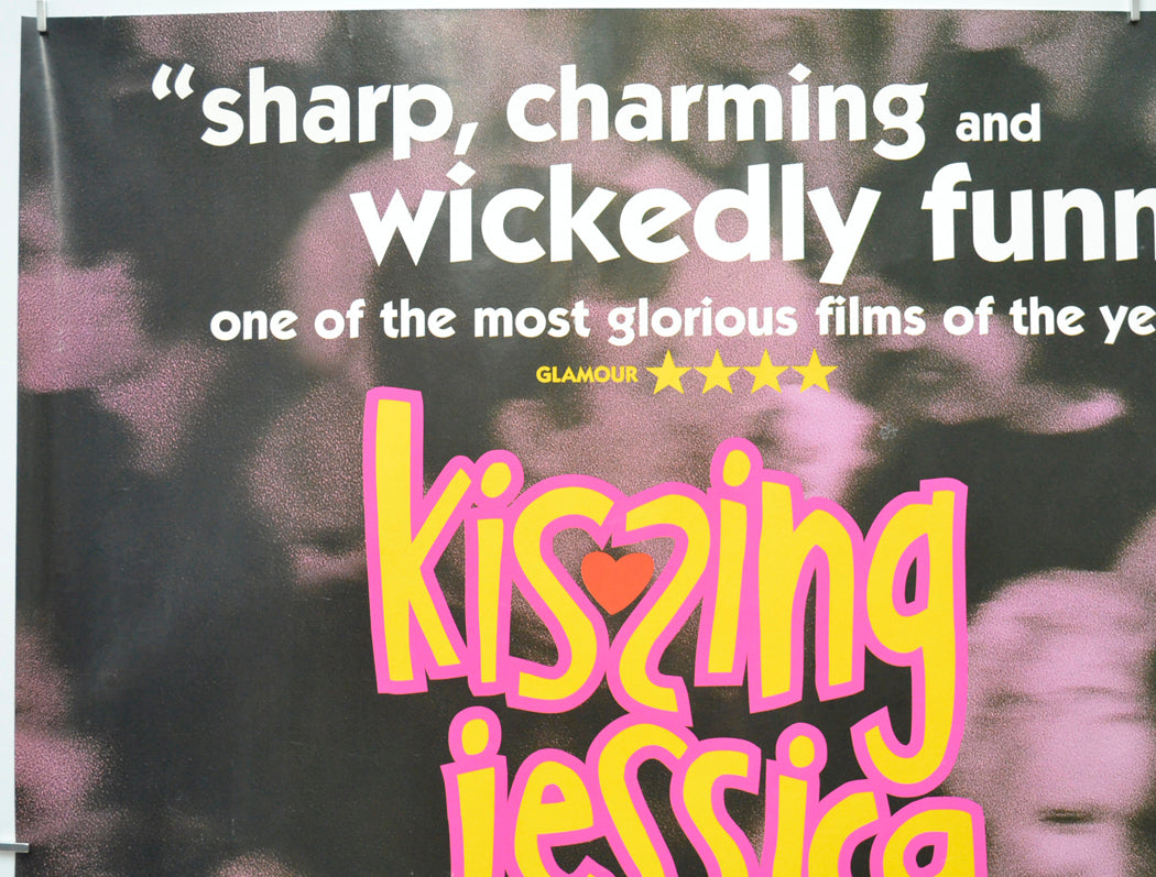 KISSING JESSICA STEIN (Top Left) Cinema Quad Movie Poster 