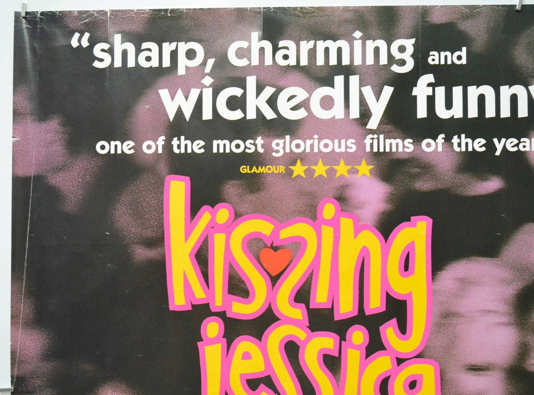 KISSING JESSICA STEIN (Top Left) Cinema Quad Movie Poster 