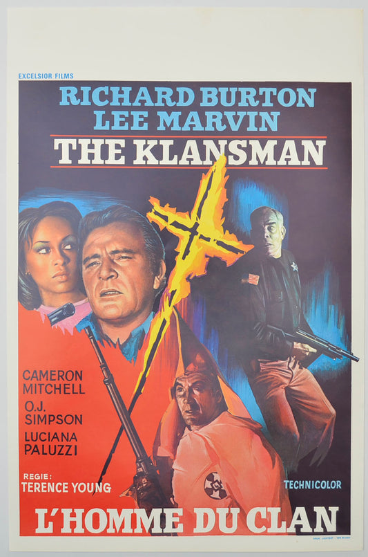 The Klansman Original Belgian Poster - Film Poster - Movie Poster