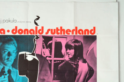 KLUTE (Top Right) Cinema Quad Movie Poster 