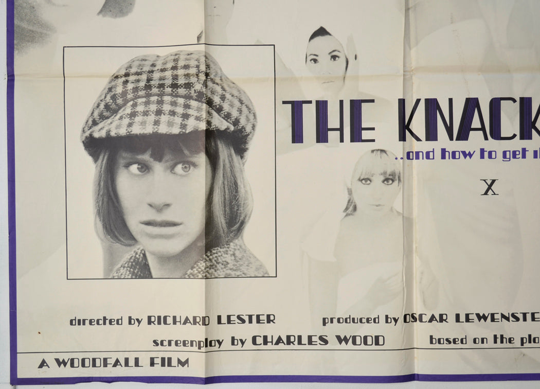 THE KNACK (Bottom Left) Cinema Quad Movie Poster 