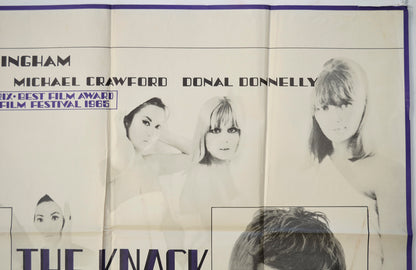 THE KNACK (Top Right) Cinema Quad Movie Poster 