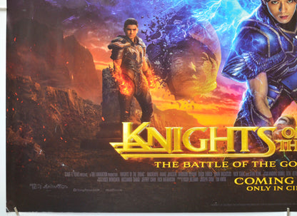 KNIGHTS OF THE ZODIAC (Bottom Left) Cinema Quad Movie Poster 