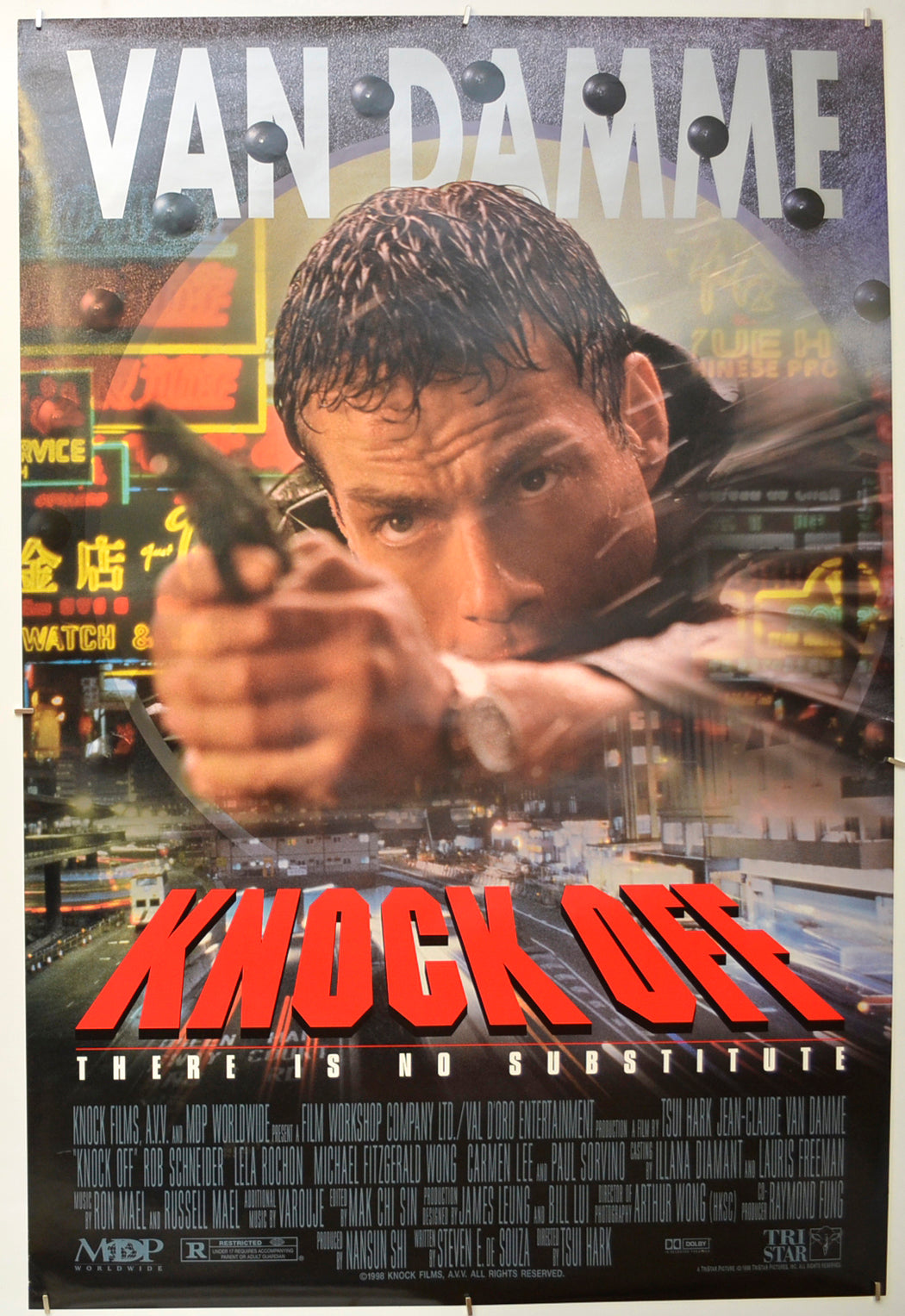 Knock Off Original One Sheet Poster - Film Poster - Movie Poster