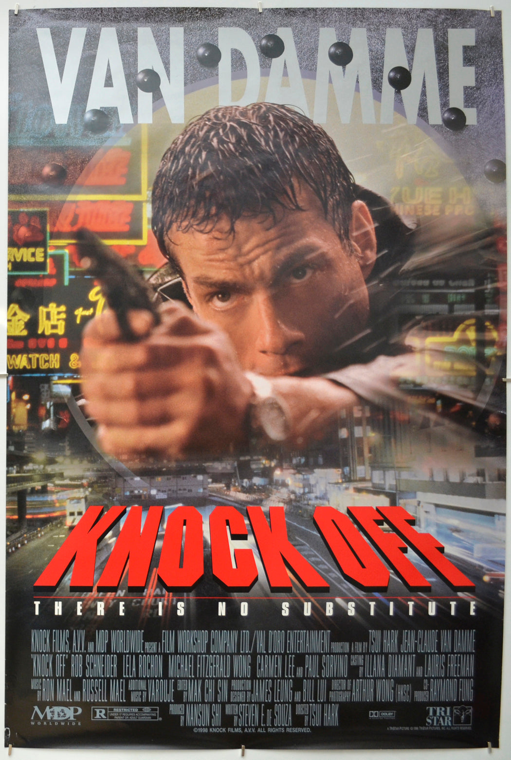 Knock Off Original One Sheet Poster - Film Poster - Movie Poster