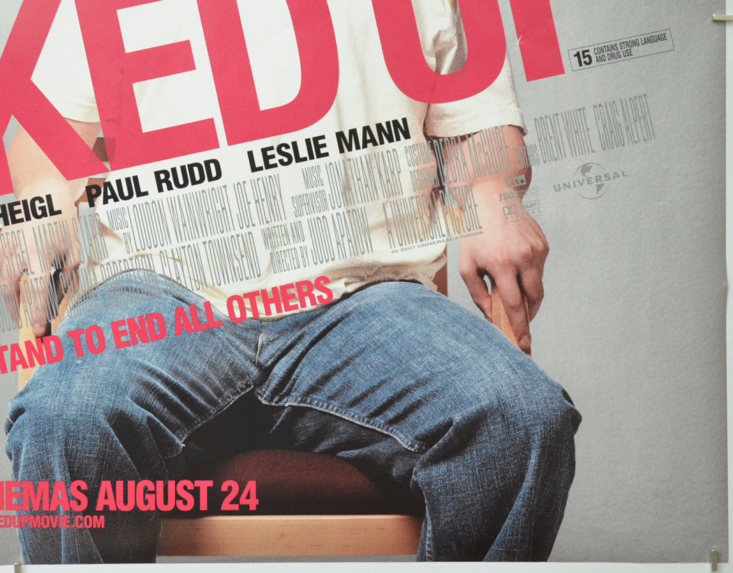 KNOCKED UP (Bottom Right) Cinema Quad Movie Poster 