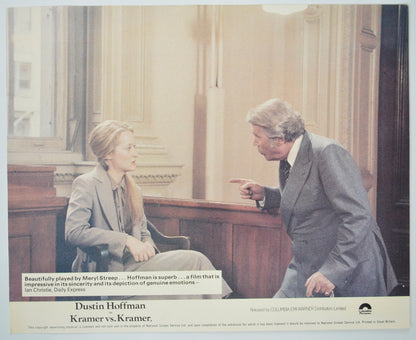 KRAMER VS KRAMER (Card 6) Cinema Colour FOH Stills / Lobby Cards 