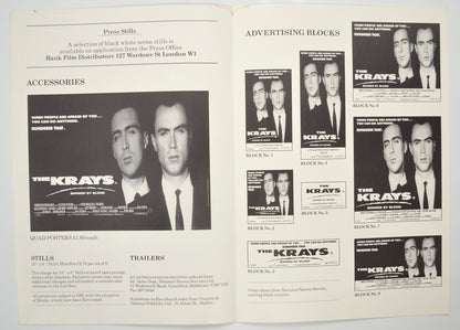 THE KRAYS Cinema Exhibitors Campaign Pressbook - INSIDE 