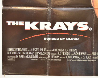 THE KRAYS (Bottom Left) Cinema Quad Movie Poster 