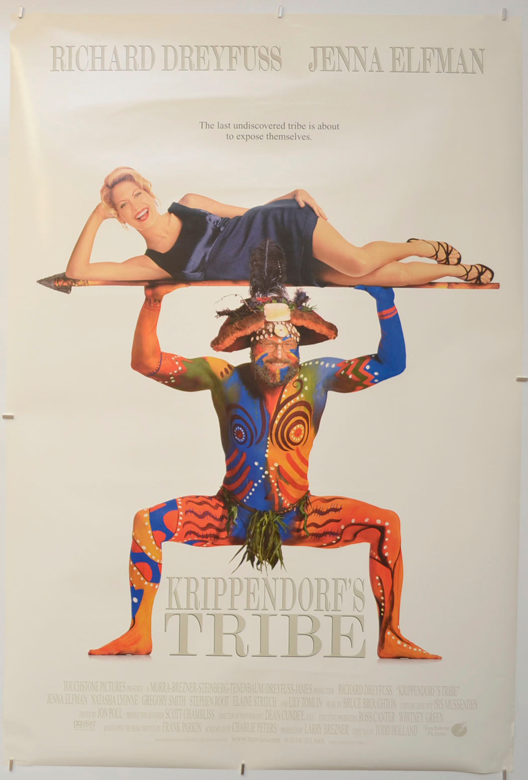 Krippendorf's Tribe Original One Sheet Poster - Film Poster - Movie Poster