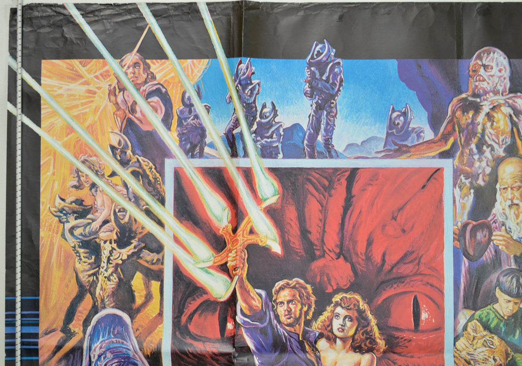 KRULL (Top Left) Cinema Quad Movie Poster 