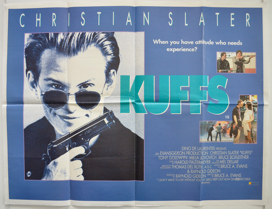 Kuffs  Original British Quad Poster - Film Poster - Movie Poster 