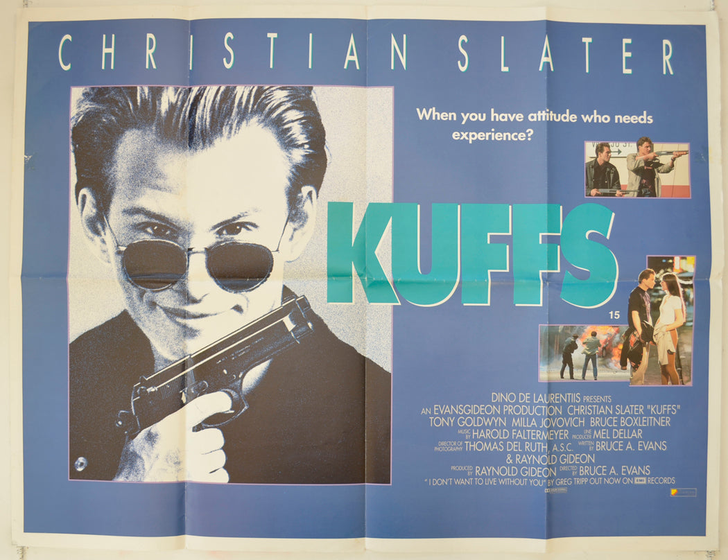 Kuffs Original Quad Poster - Film Poster - Movie Poster  