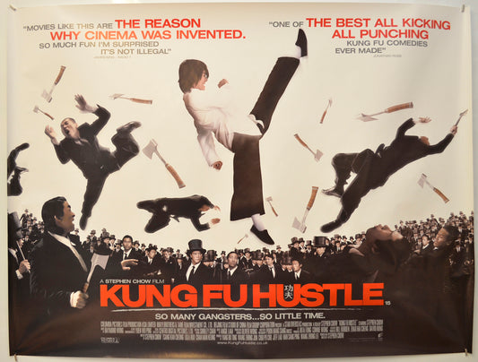 Kung Fu Hustle Original Quad Poster - Film Poster - Movie Poster  