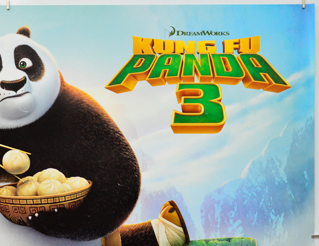 Kung Fu Panda 3 (Top Right) Cinema Quad Movie Poster 