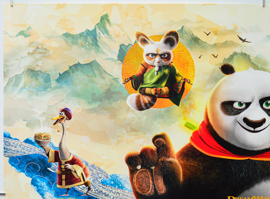 Kung Fu Panda 4 (Top Left) Cinema Quad Movie Poster 